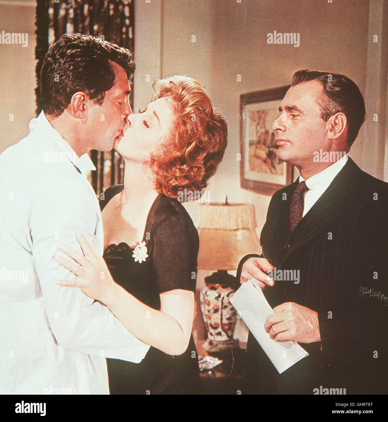 FRAU MIT konzentrierte Ada USA 1961 - Daniel Mann Szene Mit DEAN MARTIN, SUSAN HAYWARD, MARTIN BALSAM-Regie: Daniel Mann aka. Ada Stockfoto