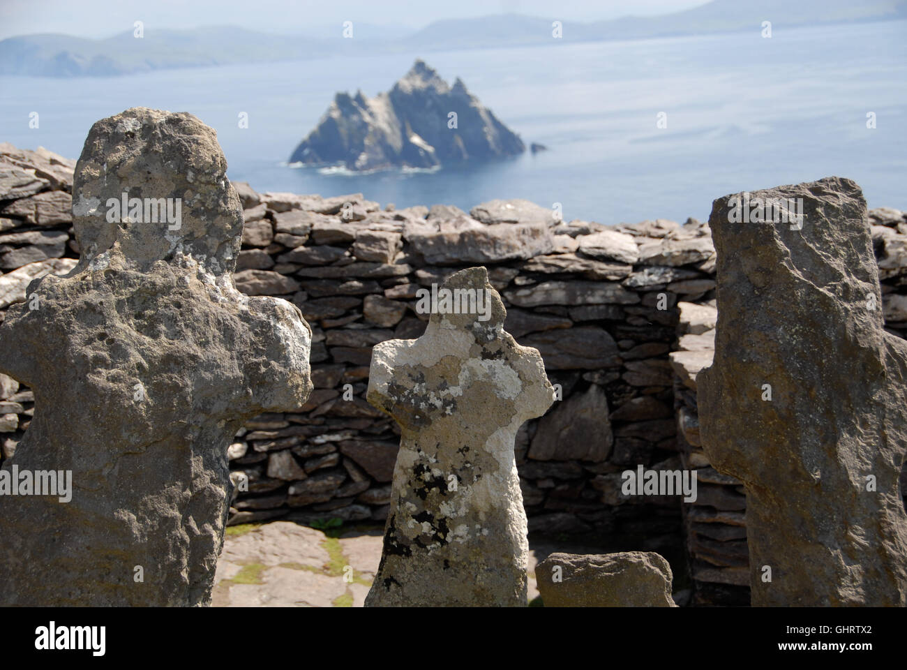 Skellig Michael Irland Stockfoto