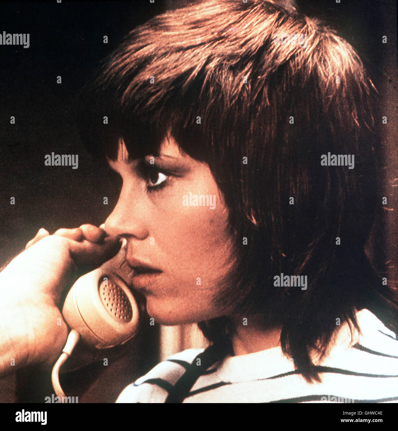 KLUTE Jane Fonda Stockfoto