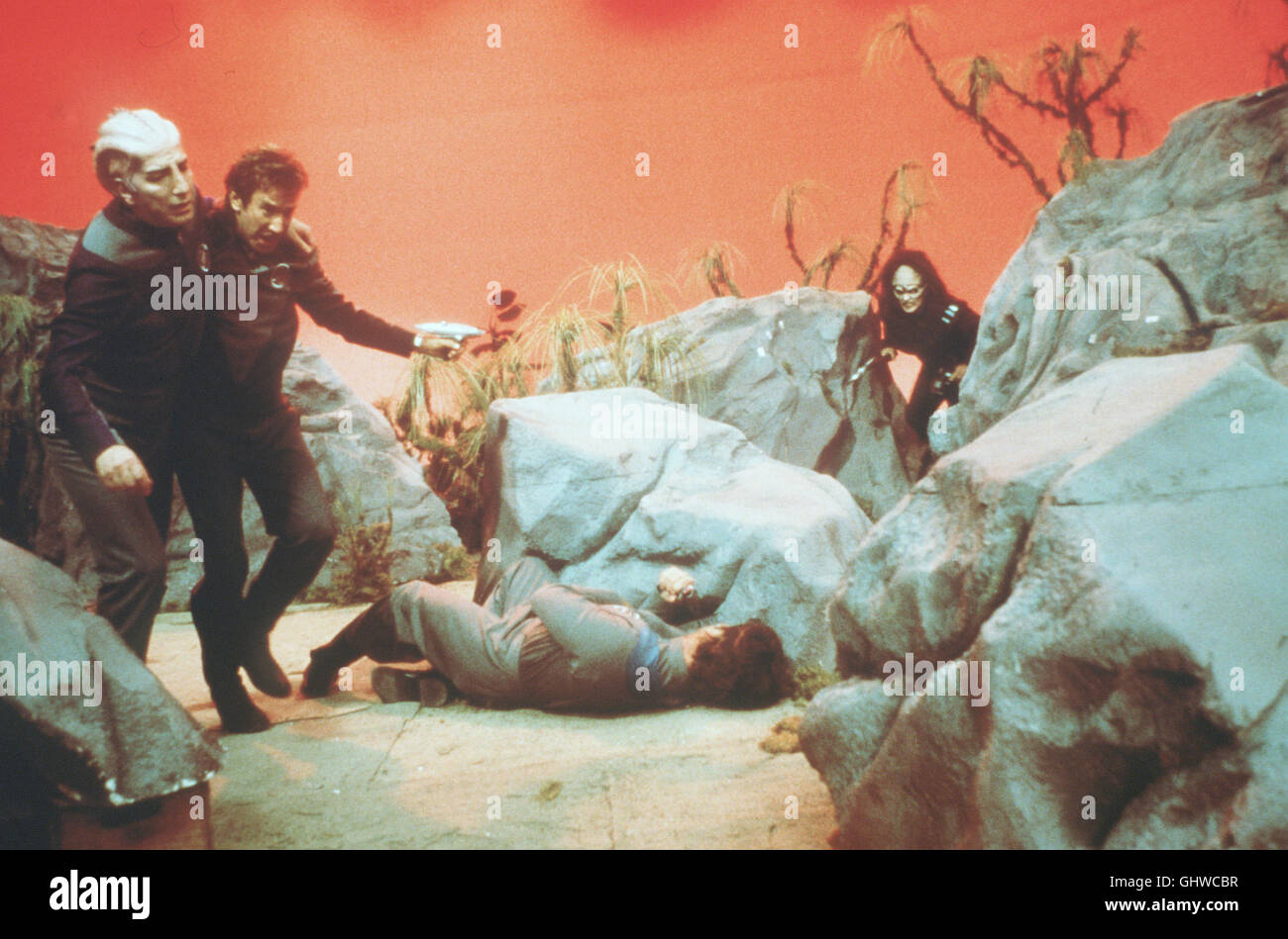 GALAXY QUEST Die Alternden Stars Einer Science-Fiction-TV-Serie Zweisimmen Sitsch Mit Auftritten Bei UFO-Kongressen u.ä.. Über Wasser, Bis Sie Eines Tages von Den Thermianern, Einer Außerirdischen Rasse Vom Planeten Klatu Nebel, Entführt Und in Einen Einen Allzu realen Und Tödlichen Kampf Verwickelt Werden... Szene-Regie: Dean Parisot Stockfoto