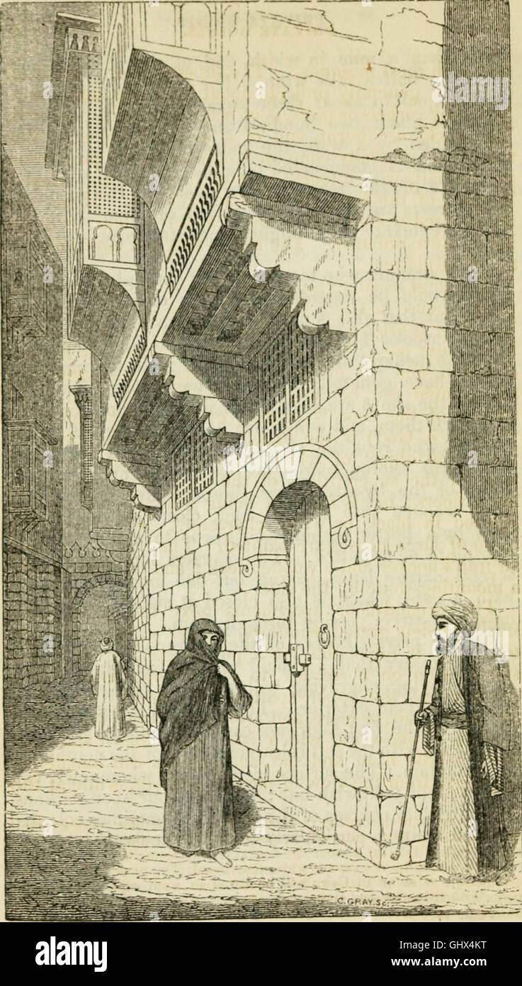 Rechenschaft über die Sitten und Gebräuche der modernen Ägypter, geschrieben in Ägypten in den Jahren 1833-34 und-35, teilweise von Notizen während eines ehemaligen Besuch dieses Landes in den Jahren 1825-28 Stockfoto