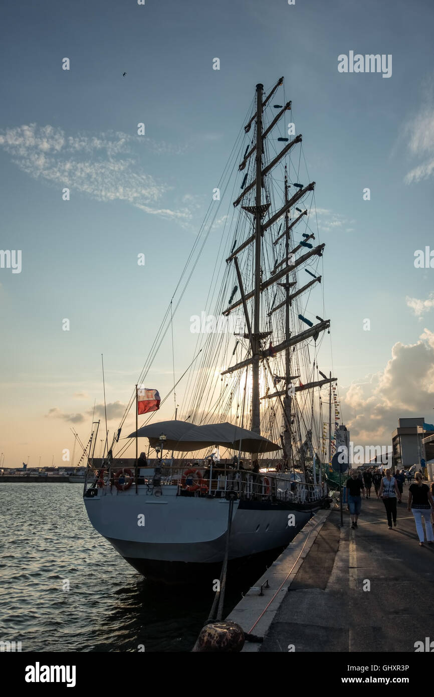 Tall-Ships Race im Hafen von Esbjerg, Dänemark Stockfoto
