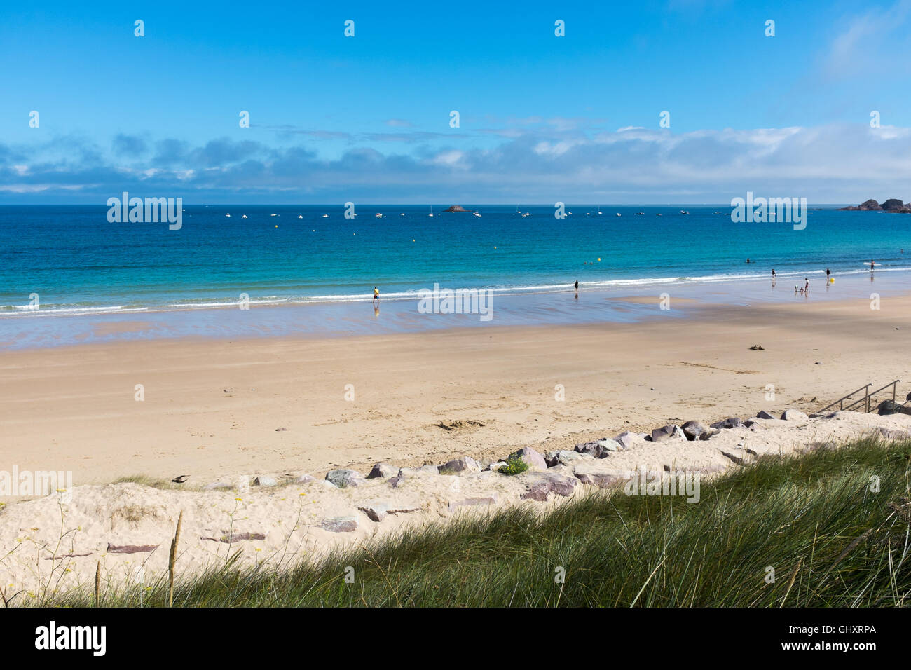 Sables d ' or Les Pins, Stockfoto