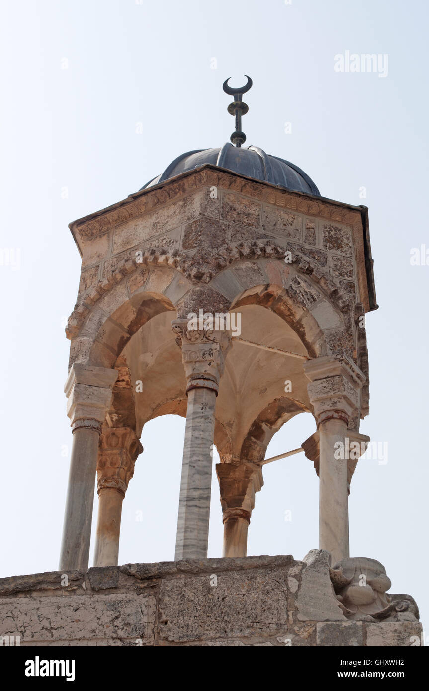 Jerusalem, Israel: die Kuppel der Winde, eine kleine Kuppel aus dem 16. Jahrhundert auf dem Tempelberg, eine der wichtigsten religiösen Stätten der Welt Stockfoto