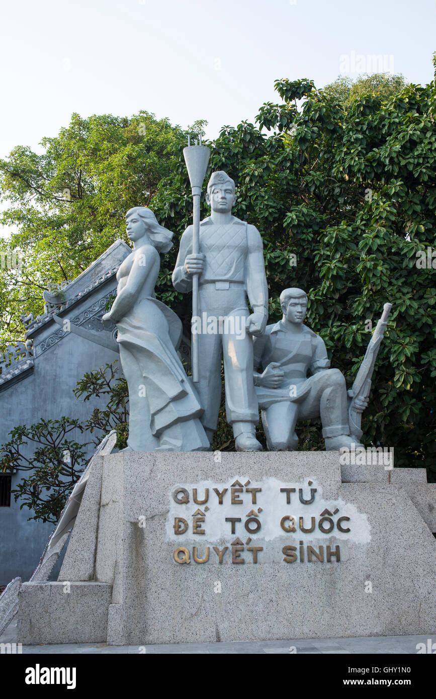 Märtyrer-Denkmal, Hanoi Stockfoto