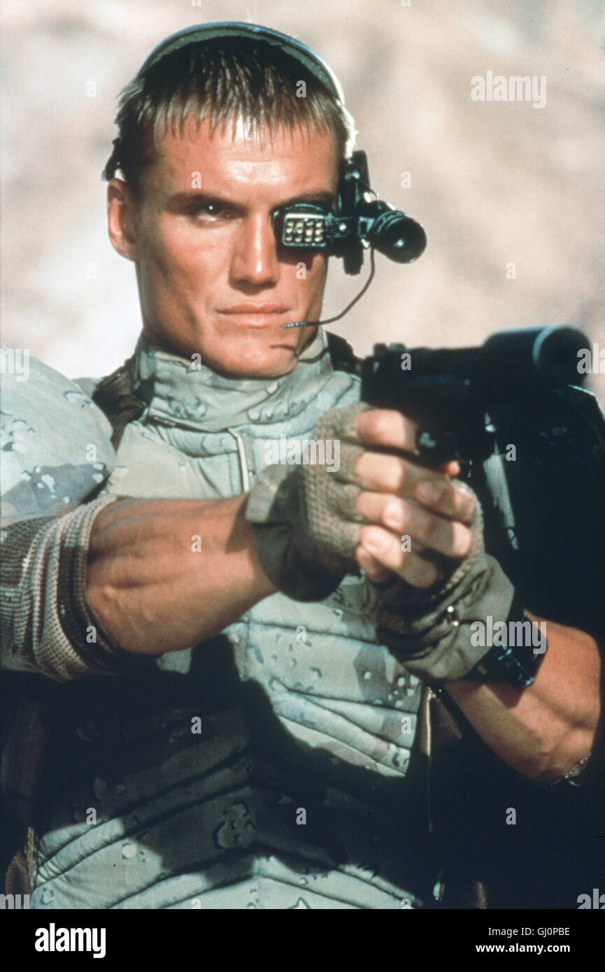 UNIVERSAL SOLDIER Andrew Scott (DOLPH LUNDGREN) Regie: Roland Emmerich Stockfoto