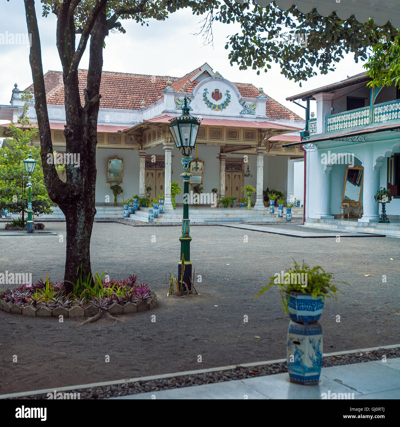 Sultan Palast, Yogyakarta, Java, Indonesien Stockfoto