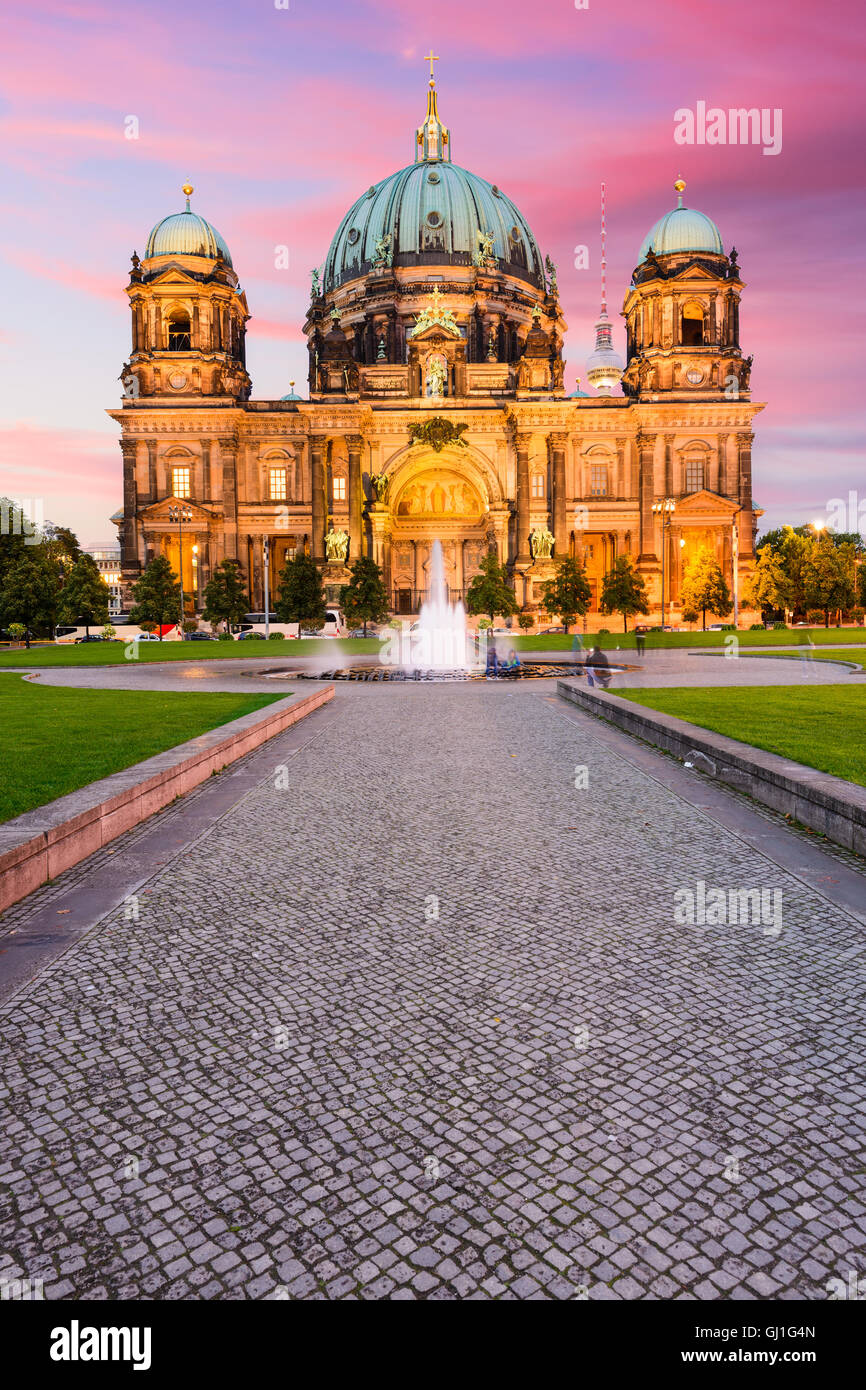 Der Berliner Dom in Berlin, Deutschland. Stockfoto