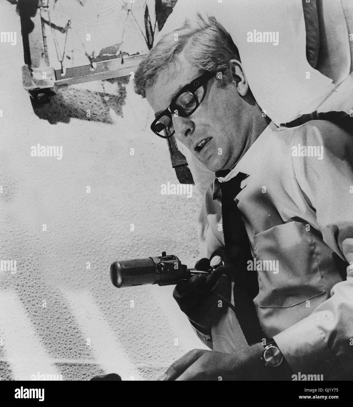 IPCRESS - STRENG GEHEIM-Harry Palmer (MICHAEL CAINE) feststeht Einen internationalen Spionagering Auffliegen. Regie: Sidney J. Furie aka. Die Ipcress File Ipcress Datei die Ipcress-Datei die Ipcress File Stockfoto