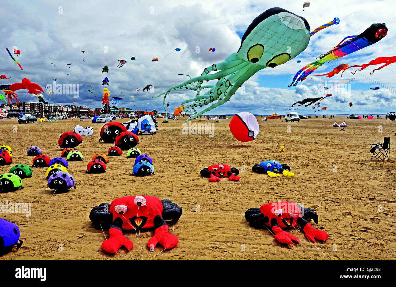 St. Annes Kite Festival 2016 Stockfoto