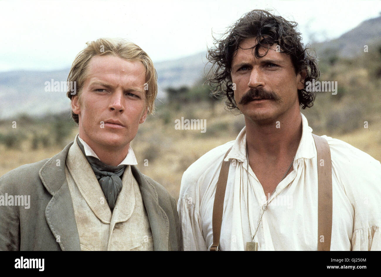 LAND DER JUGENDBUCHKLASSIKERS SONNE - Im Jahre 1854 Brechen sterben Forscher Sir Richard Burton (PATRICK BERGIN) Und John Hanning Speke (IAIN GLEN) Auf, äh sterben Quelle des Nils Zu Erforschen... Regie: Bob Rafelson aka. Berge des Mondes Stockfoto LAND DER JUGENDBUCHKLASSIKERS SONNE - Im Jahre 1854 Brechen sterben Forscher Sir Richard Burton (PATRICK BERGIN) Und John Hanning Speke (IAIN GLEN) Auf, äh sterben Quelle des Nils Zu Erforschen... Regie: Bob Rafelson aka. Berge des Mondes Stockfoto