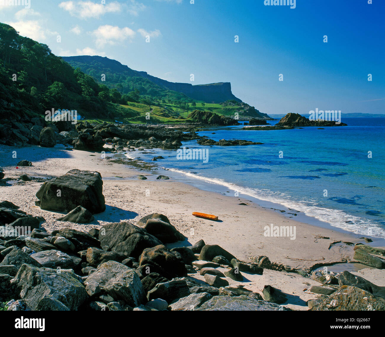 Murlough Bay und fairen Kopf, County Antrim, Nordirland, Großbritannien Stockfoto