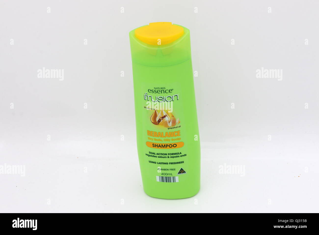 Aldi Australien Shampoo vor weißem Hintergrund Stockfoto