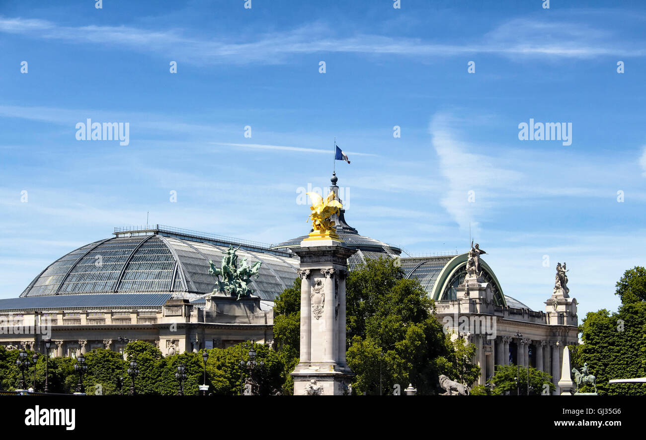 Grand Palais (Palast) in Paris Stockfoto
