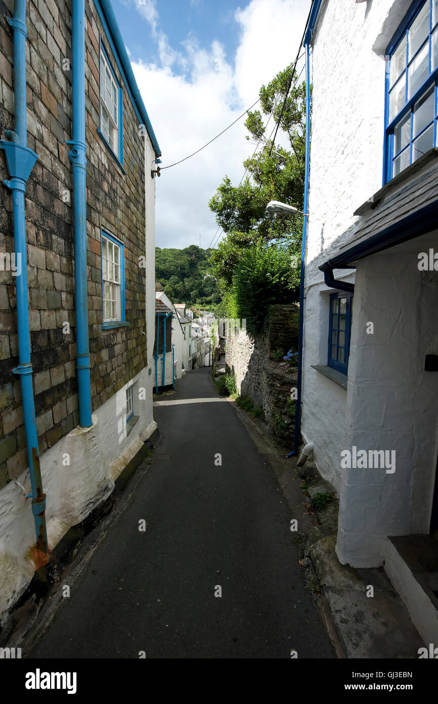 Polperro, Cornwall, England, Vereinigtes Königreich. Stockfoto