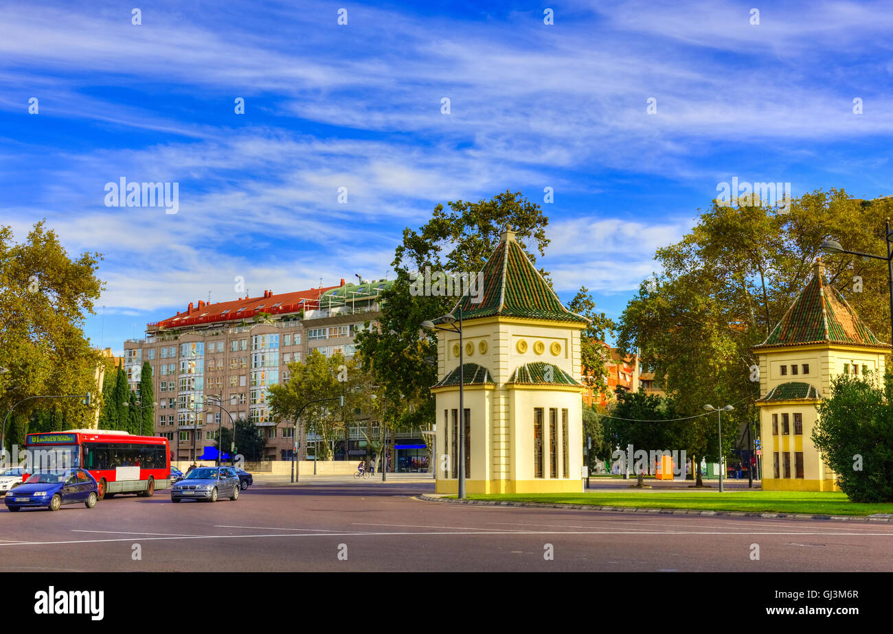 Valencia City - Aufnahmen von Spanien - reisen Europa Stockfoto