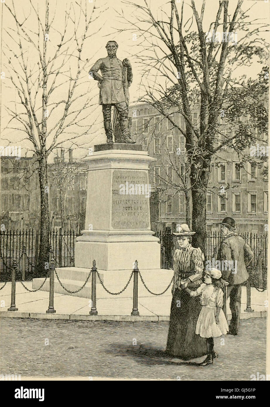 Leben und Briefe von General Thomas J. Jackson (Stonewall Jackson) (1892) Stockfoto