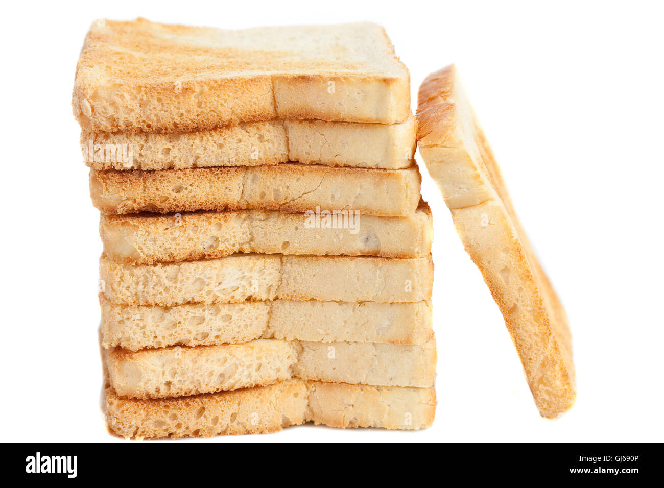 Brot-Slice-Turm Stockfoto