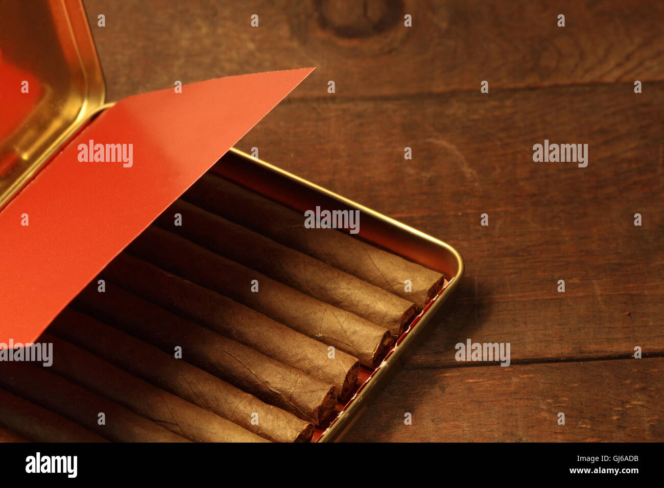 Zigarillos Stockfoto