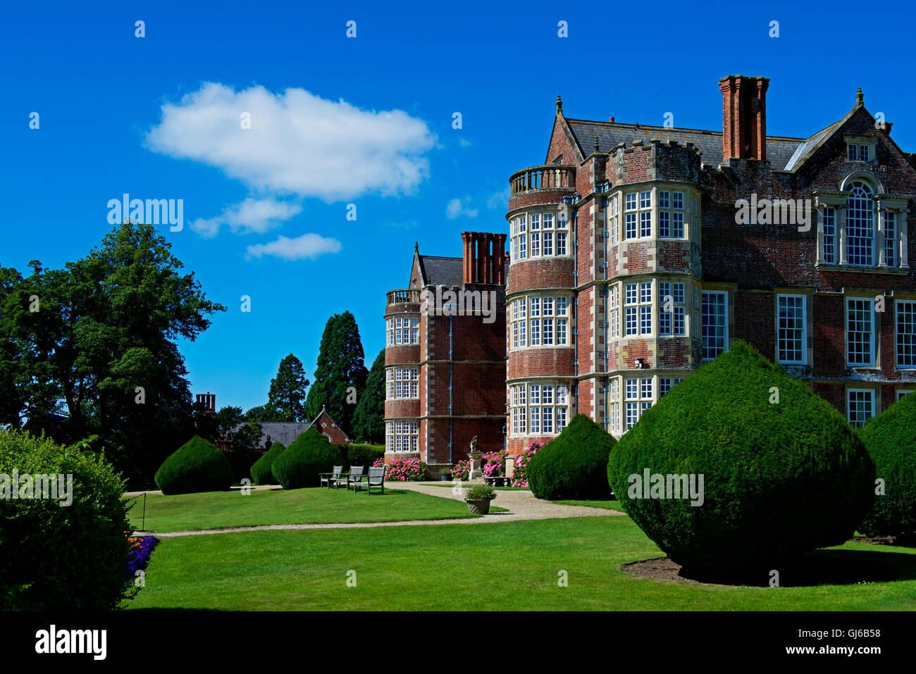 Burton Agnes Hall, in der Nähe von Driffield, East Yorkshire, England UK Stockfoto