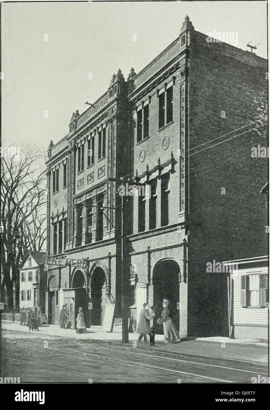 Malerische New London und seine Umgebung - Grofton, Mystic, Montville, Waterford, zu Beginn des 20. Jahrhunderts (1901) Stockfoto