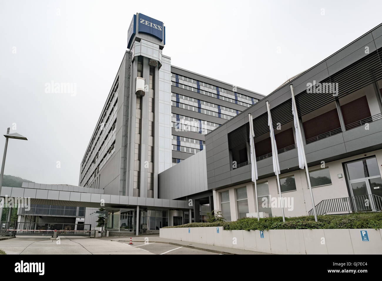 JENA, Deutschland - 29. Mai 2016: Hauptsitz der Carl Zeiss Meditec AG. Stockfoto