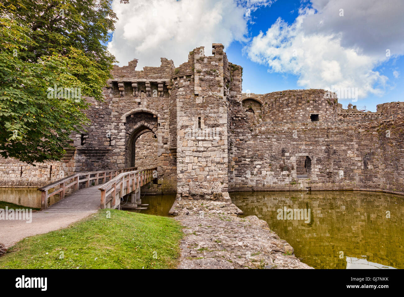 Beaumaris Castle, Anglesey, Wales, UK Stockfoto