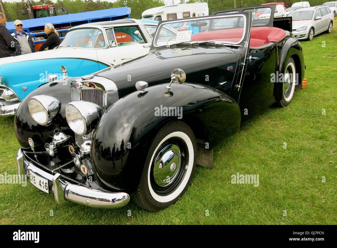 TRIUMPH 1800 Röster 1948 britische Automarke Stockfoto