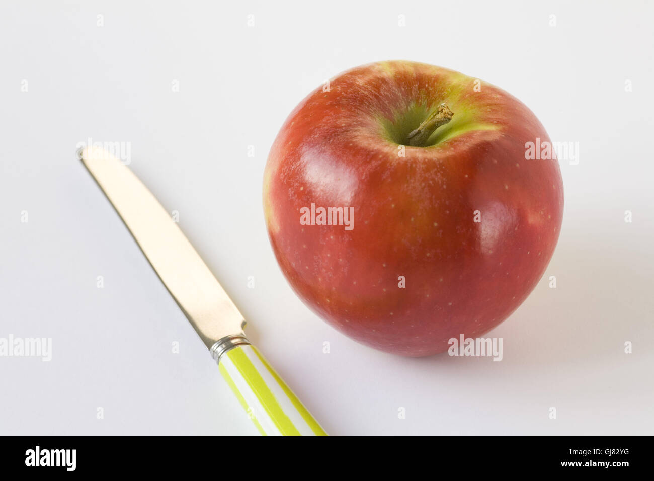 Roter Apfel Stockfoto
