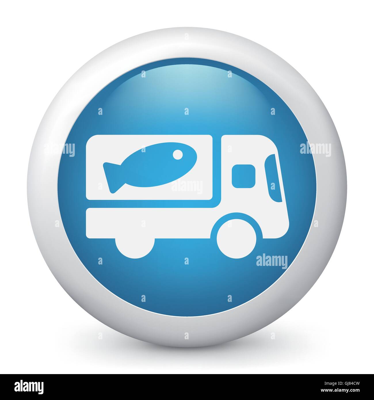 Fisch-van-Symbol-Konzept Stock Vektor