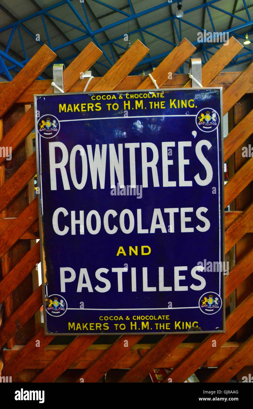 Das nationale Eisenbahnmuseum York Stockfoto