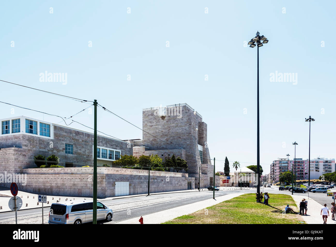 Berardo Museum, Lissabon, Portugal. Stockfoto