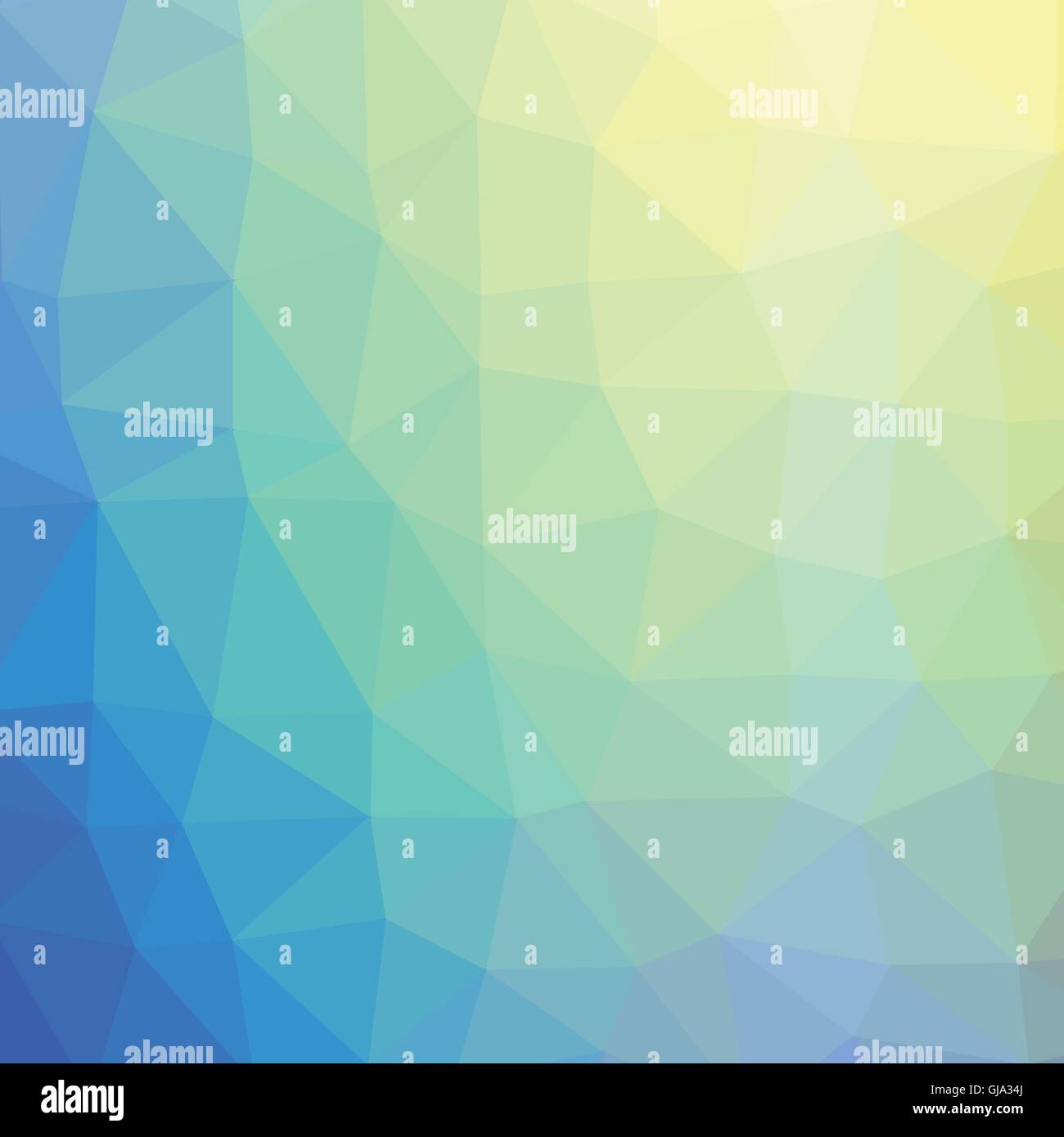 Pastell-Farben abstrakt geometrische low-Poly Stil Vektor Illustration Grafik Hintergrund. Stock Vektor