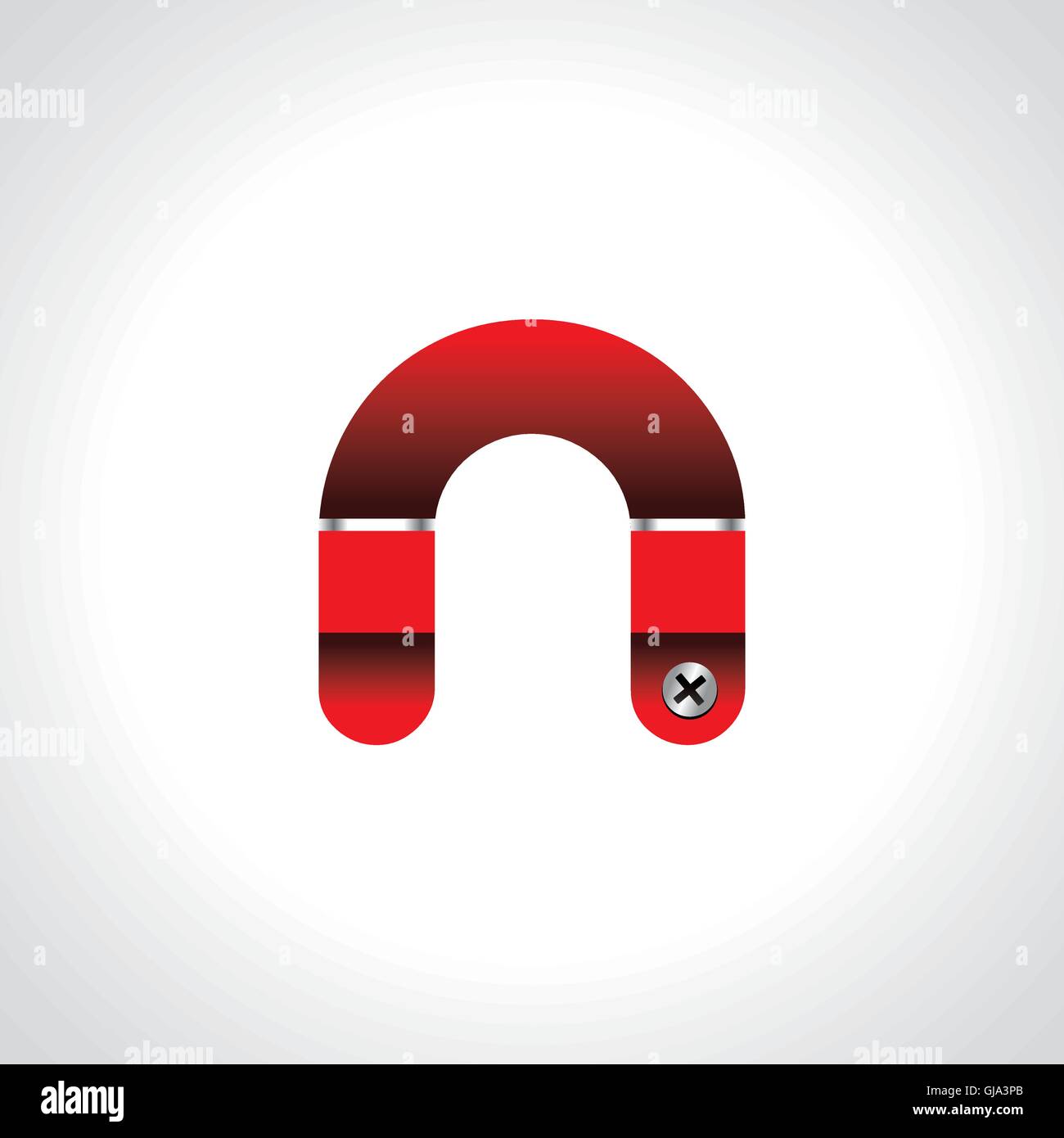 Rot glänzend alphabet Stock Vektor