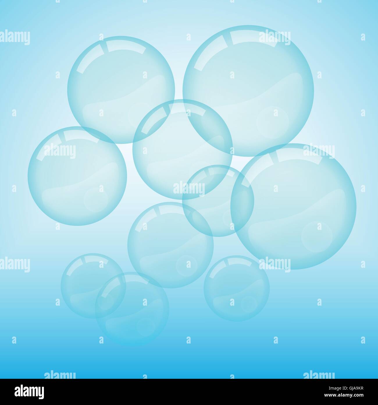 Vektor-Bubbles Stock Vektor
