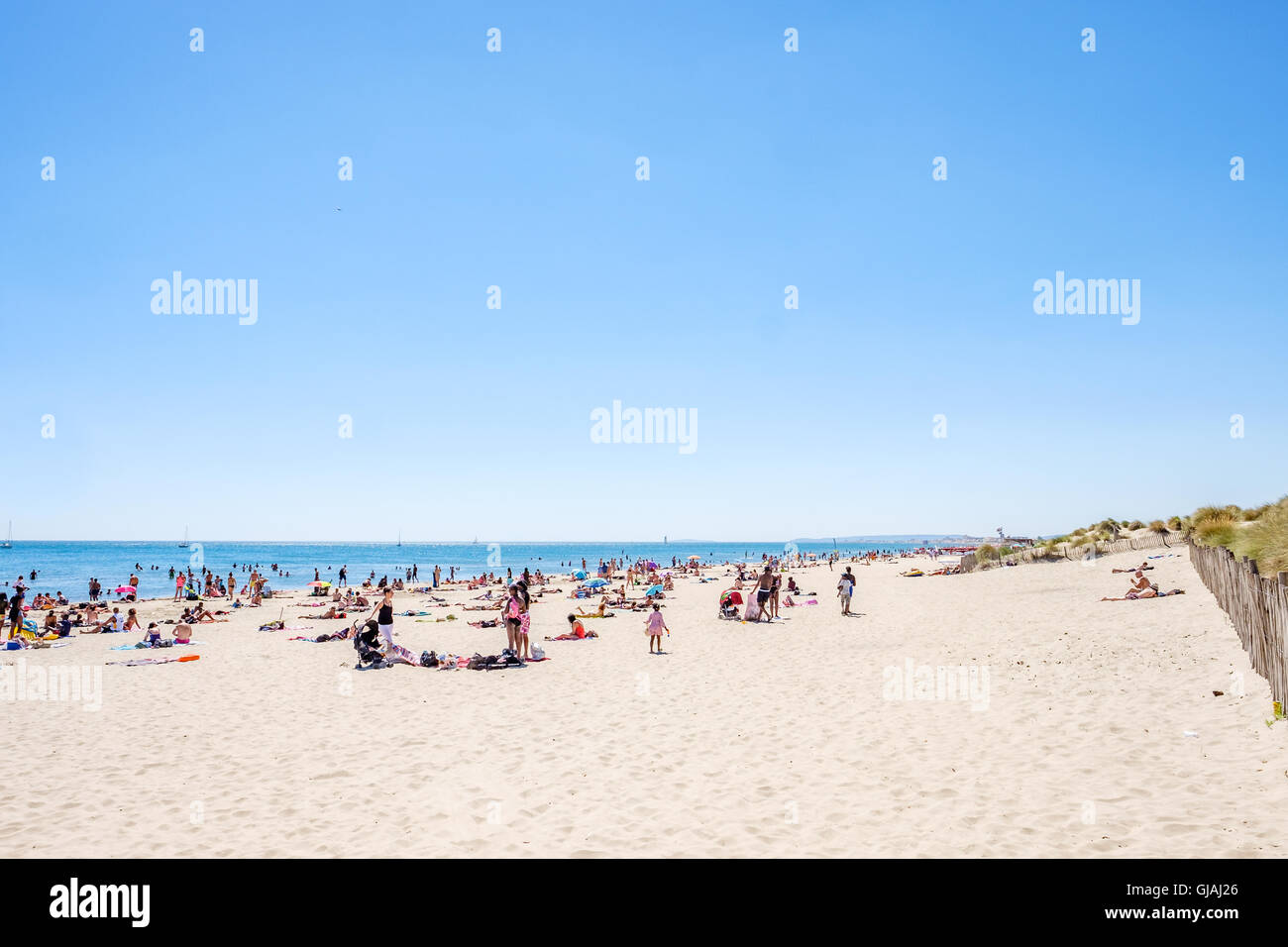 La grand Motte Montpellier Frankreich Stockfoto