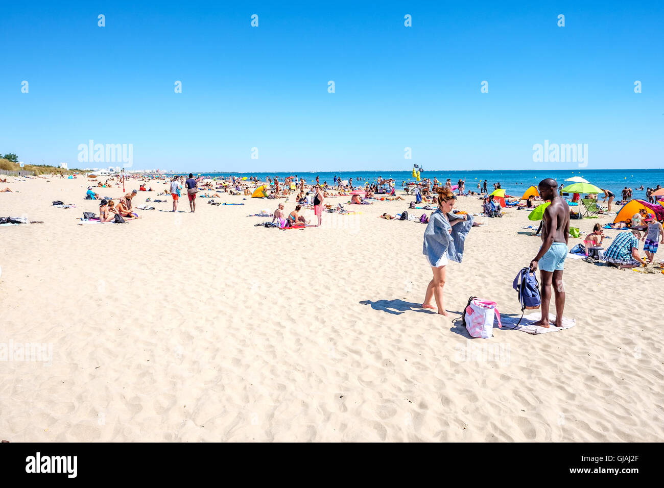 La grand Motte Montpellier Frankreich Stockfoto