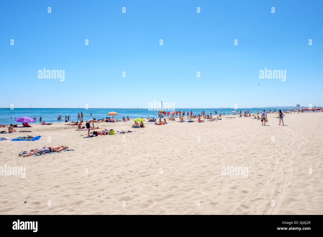 La grand Motte Montpellier Frankreich Stockfoto