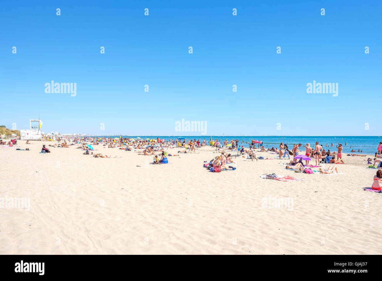 La grand Motte Montpellier Frankreich Stockfoto