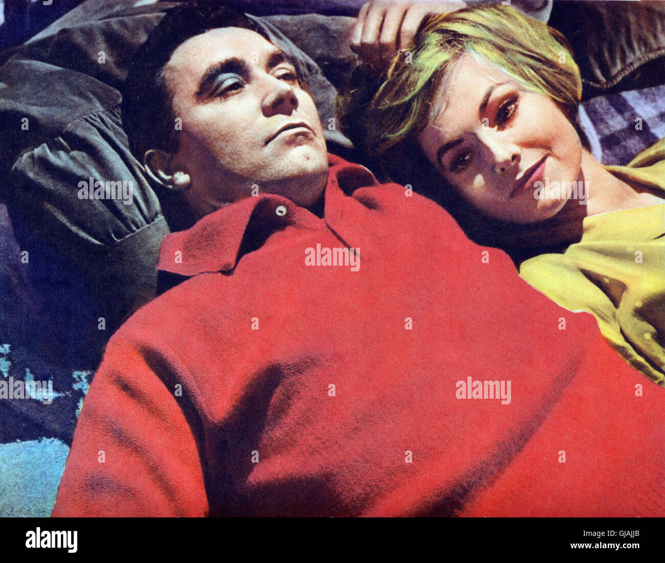 Erhaltenen Informationen, USA 1961, Regie: Robert Lynn, Monia: William Sylvester, Sabina Sesselman Stockfoto