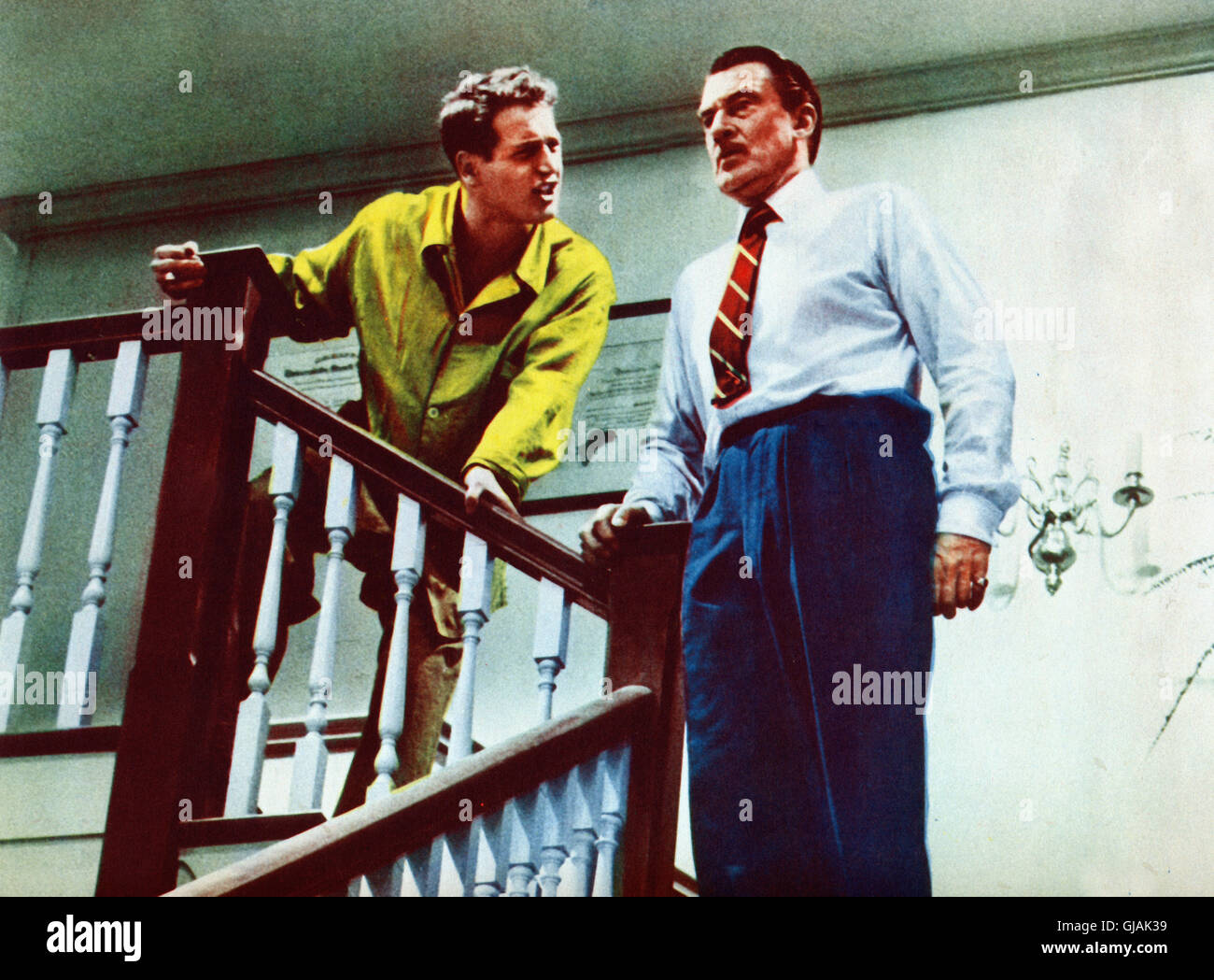 Rack, aka: Anklage Hochverrat, USA 1956, Regie: Arnold Laven, Monia: Paul Newman, Walter Pidgeon Stockfoto