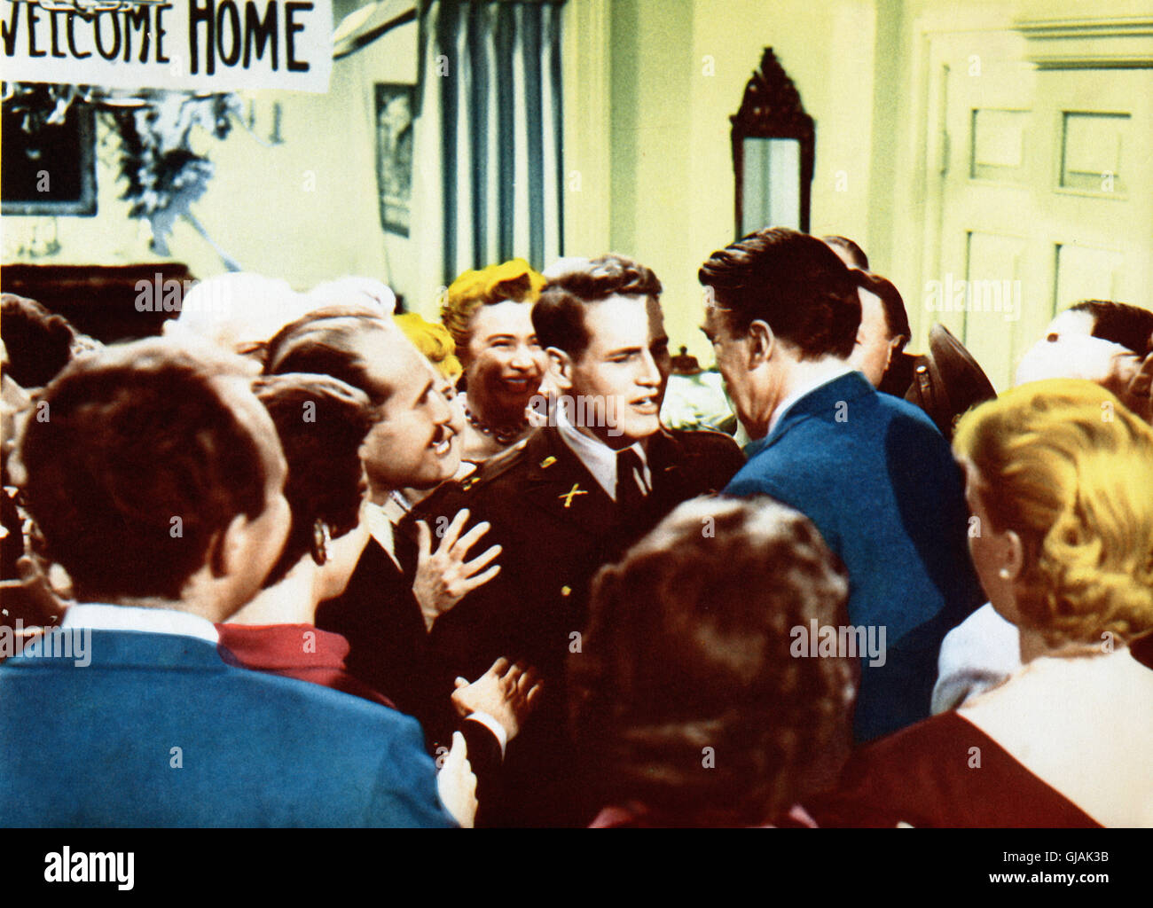 Rack, aka: Anklage Hochverrat, USA 1956, Regie: Arnold Laven, Monia: Paul Newman (Mitte) Stockfoto
