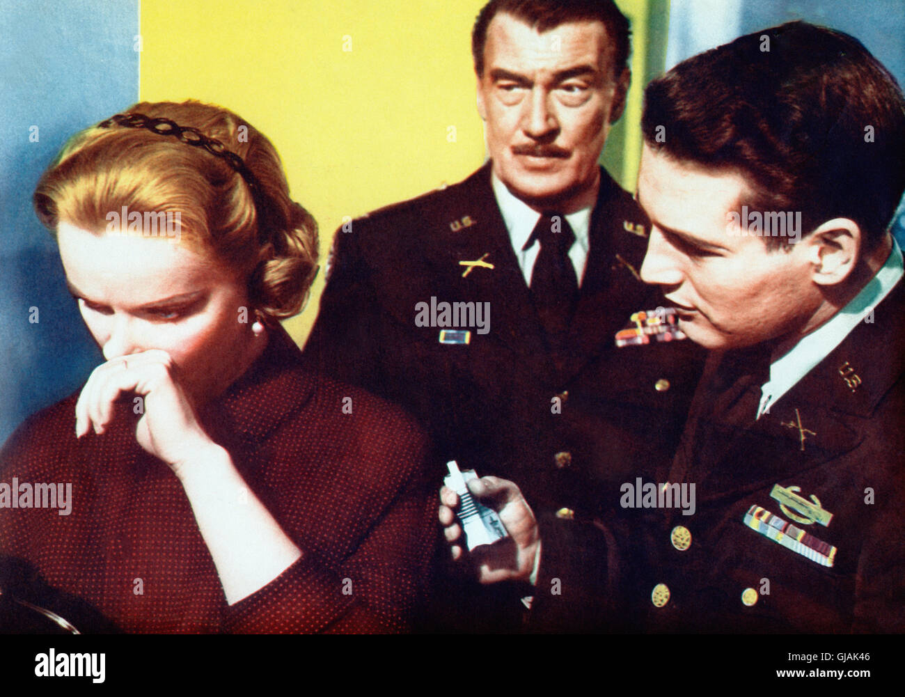 Rack, aka: Anklage Hochverrat, USA 1956, Regie: Arnold Laven, Monia: Anne Francis, Walter Pidgeon, Paul Newman Stockfoto