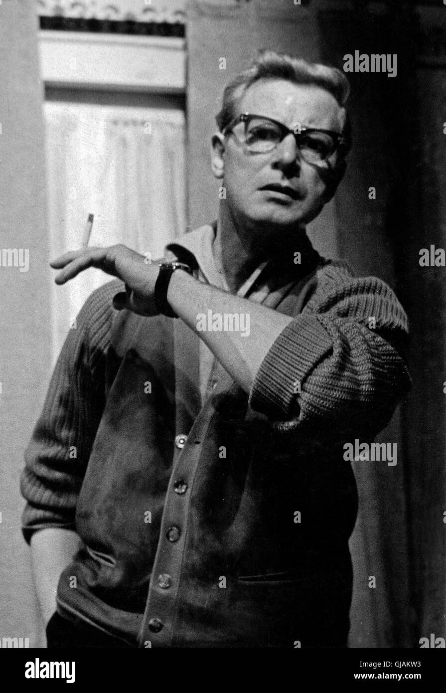 Deutscher Wis Dieter Borsche, Deutschland 1950er Jahre. Deutsche Schauspieler Dieter Borsche
