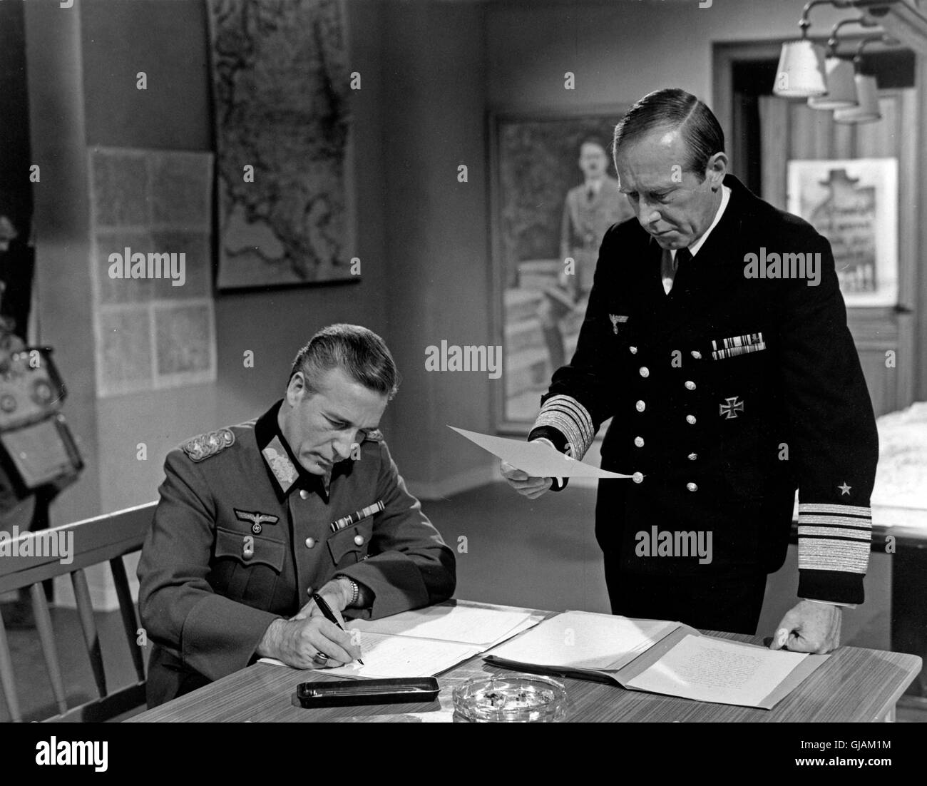 Sacro Egoismo Oder Der Bruch der Achse - Der Kriegsaustritt saufen Im Jahre 1943, Fernsehfilm, Deutschland 1971, Regie: Rudolf Nussgruber, Monia: Hans Peter Thielen ("Links"), Hans Daniel Stockfoto