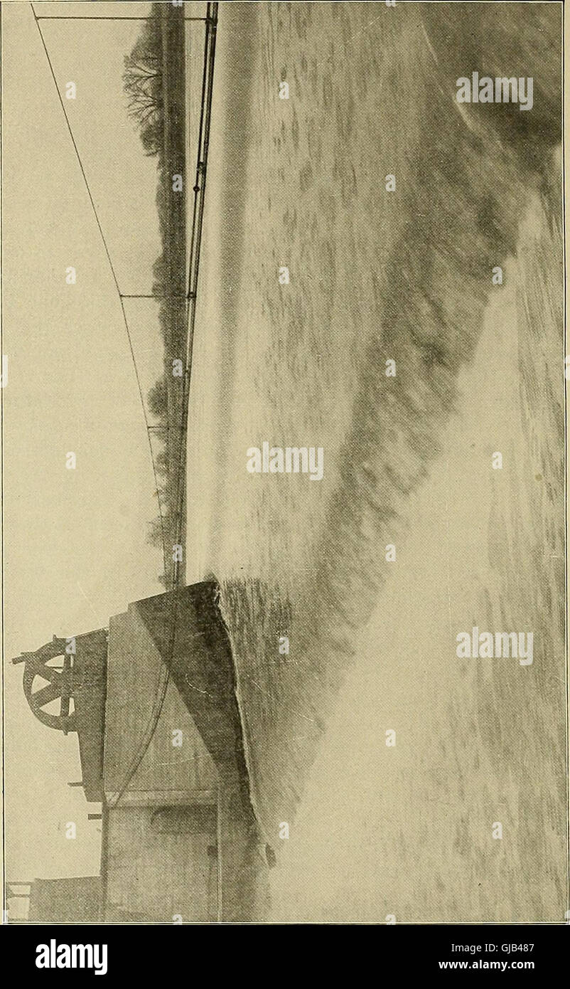 Denkmal, dargestellt von den Treuhändern der Sanitary District of Chicago an den Kongress der Vereinigten Staaten - Tiefe Wasserstraße vom Lake Michigan bis zum Mississippi River in St. Louis (1904) Stockfoto
