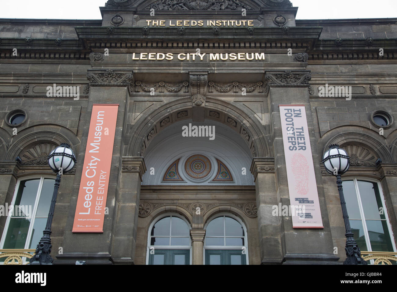 Stadtmuseum, Leeds, Yorkshire, England, Vereinigtes Königreich Stockfoto