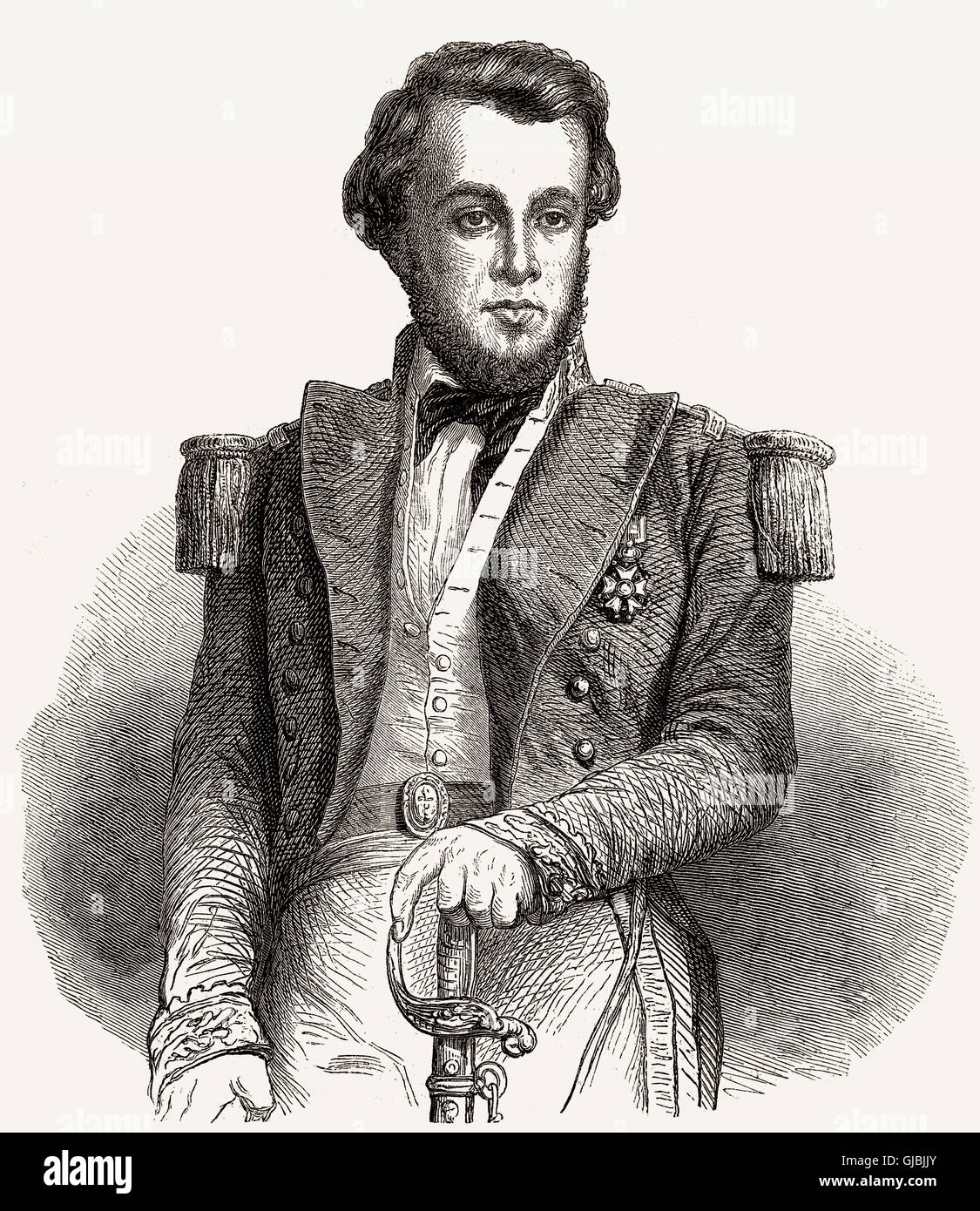 Joseph René Bellot, 1826-1853, eine französische Arctic explorer Stockfoto