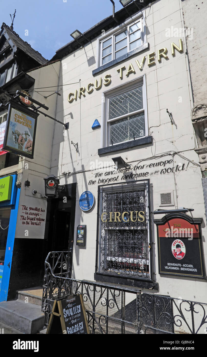 Circus Tavern, Portland Street, Manchester, North West England, UK, M 1 4 GX Stockfoto