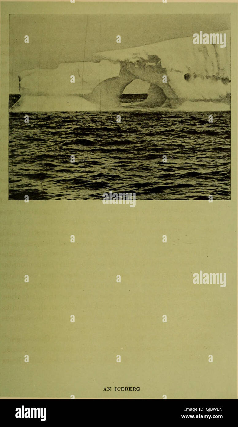 Der siebente Kontinent; eine Geschichte der Entdeckung und Erforschung der Antarktis (1918) Stockfoto